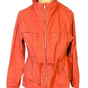 Old Navy Women's Vibrant Orange Utility Jacket